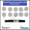 Paket Sound System Background Music Speaker Ceiling Thinuna MS-6CT - 10 Speaker